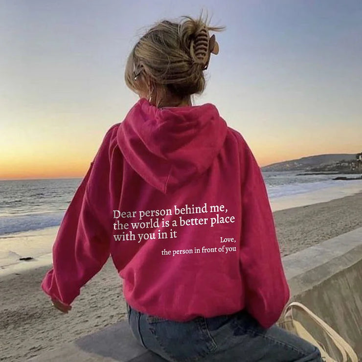 IVORY ISLE- Dear Person Behind Me Sweatshirt