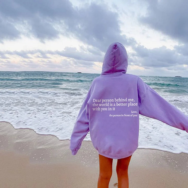 IVORY ISLE- Dear Person Behind Me Sweatshirt