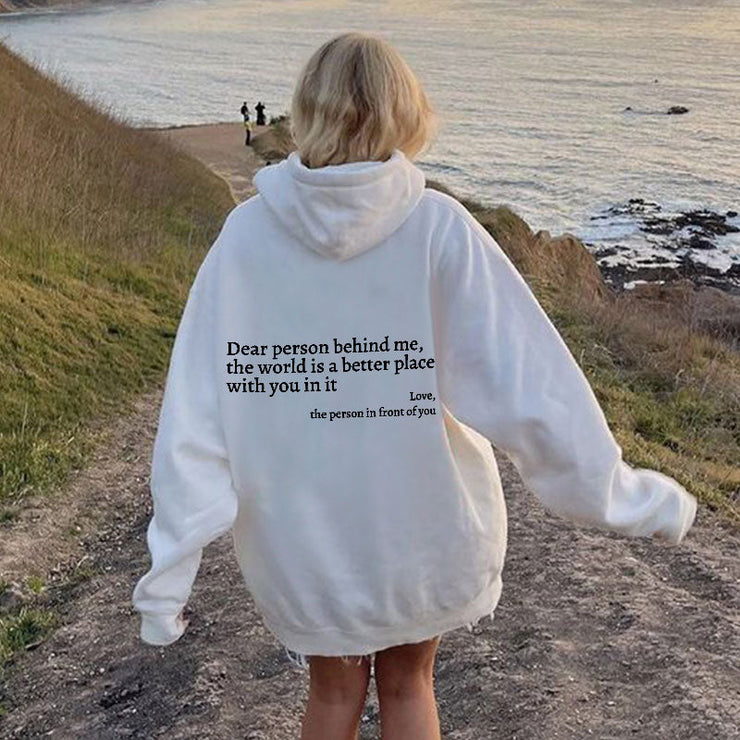 IVORY ISLE- Dear Person Behind Me Sweatshirt