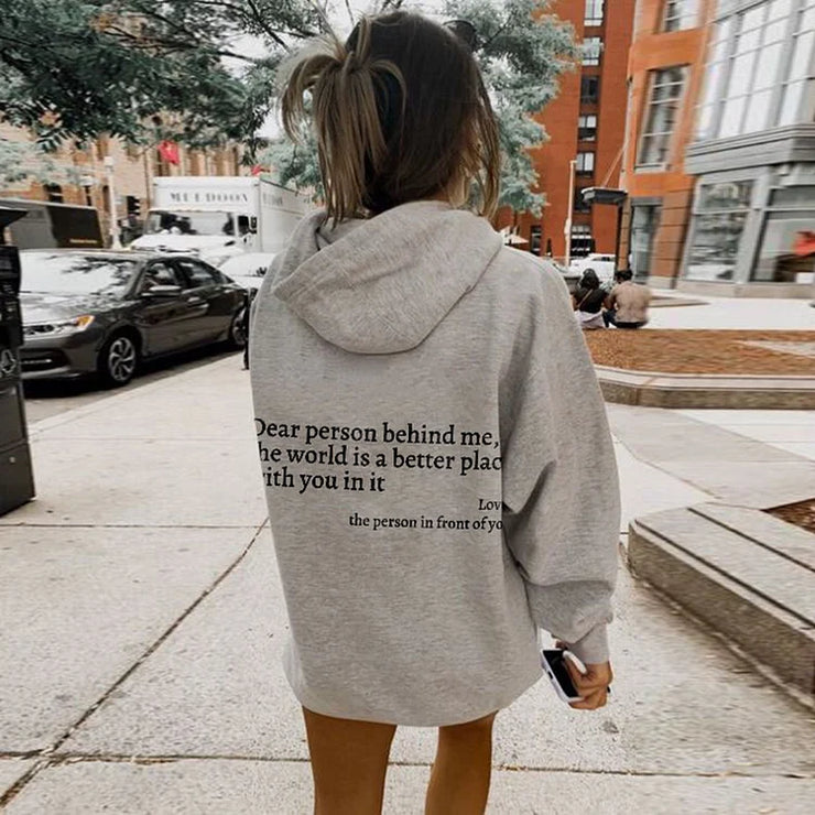 IVORY ISLE- Dear Person Behind Me Sweatshirt